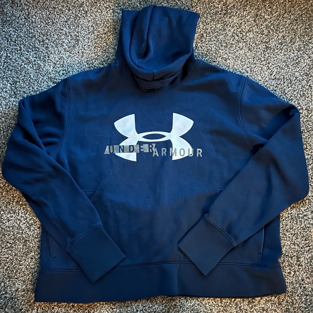 Navy Blue Under Armor Hoodie